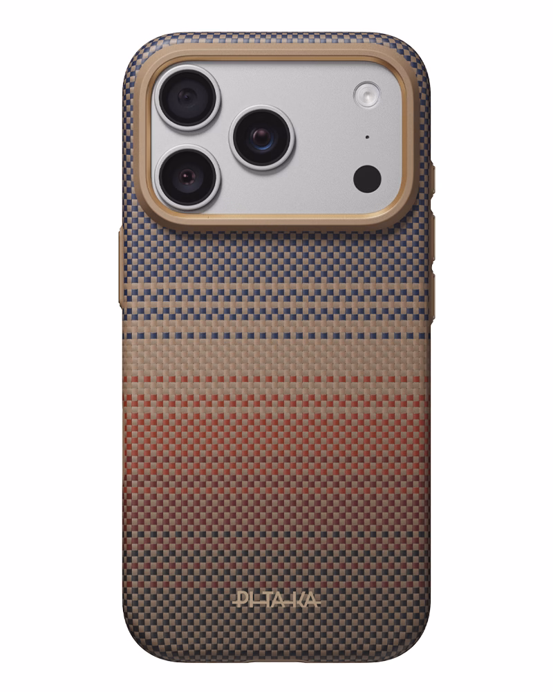 Чехол Pitaka Summa Supreme Craft для iPhone 18 Pro/17 Pro Sunset