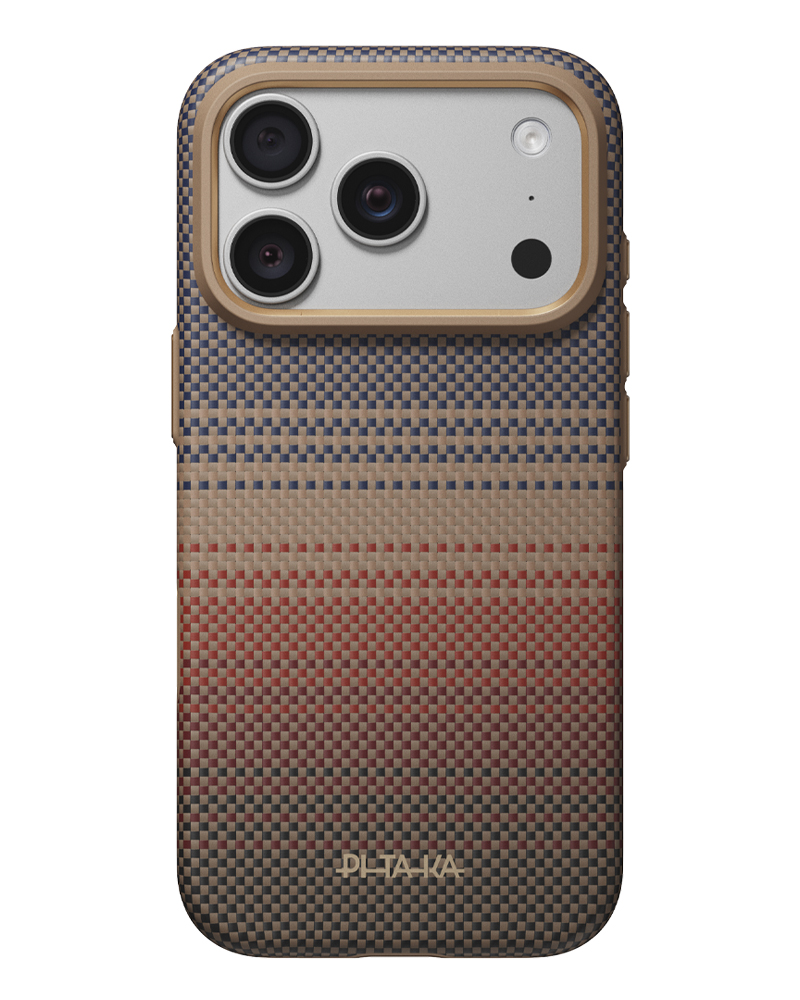 Чехол Pitaka Summa Supreme Craft для iPhone 18 Pro/17 Pro Sunset - 3 - 1