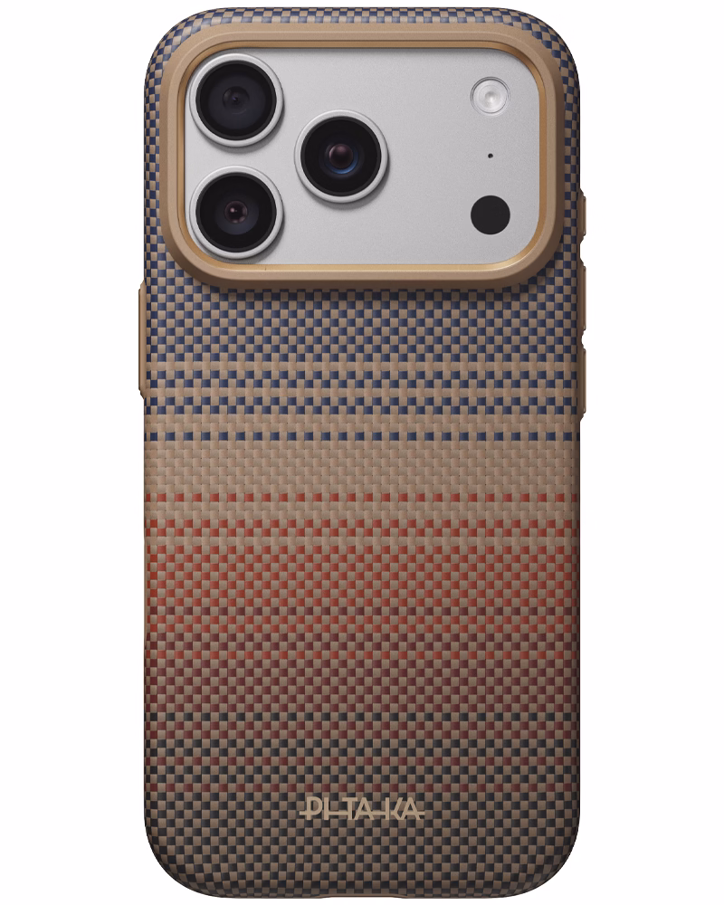 Чехол Pitaka Summa Supreme Craft для iPhone 18 Pro Max/17 Pro Max Sunset