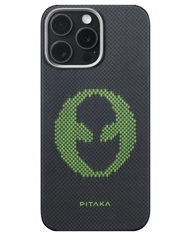 Чохол Pitaka Tactile Woven Aries Alien для iPhone 16 Pro Max