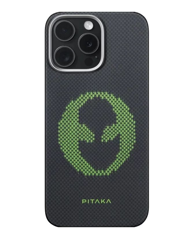 Чохол Pitaka Tactile Woven Case Aries Alien for iPhone 16 Pro (KI1601AL)