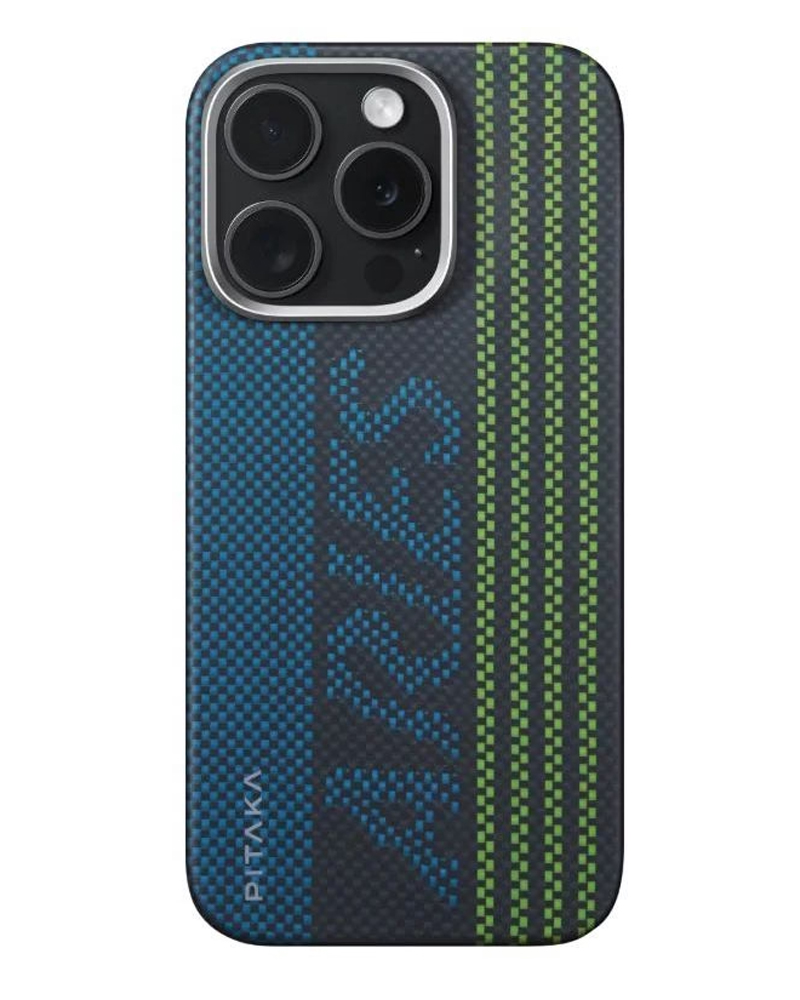 Чохол Pitaka Tactile Woven Case Aries Credit Сard for iPhone 16 Pro (KI1601CR)