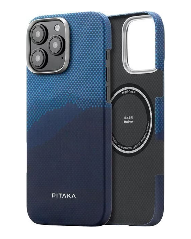 Чохол Pitaka Tactile Woven Case StarPeak Lumintex Over The Horizon for iPhone 16 Pro (KI1603POTH)