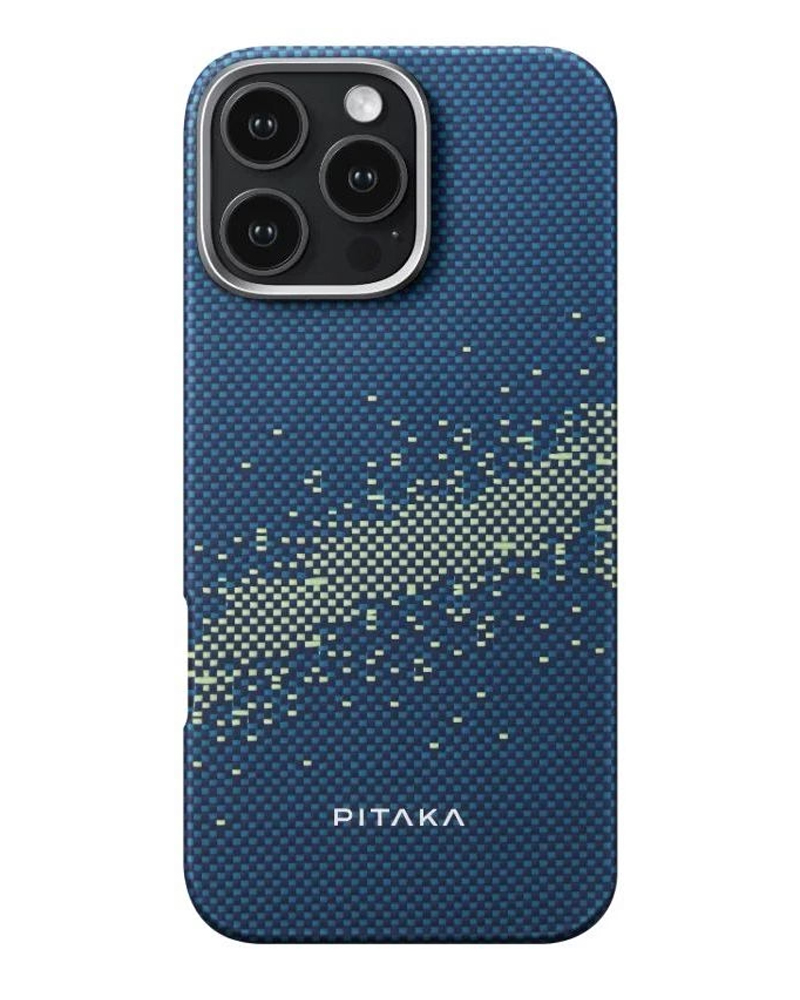 Чохол Pitaka Tactile Woven Case StarPeak Milky Way Galaxy for iPhone 16 Pro (KI1601PMYG)