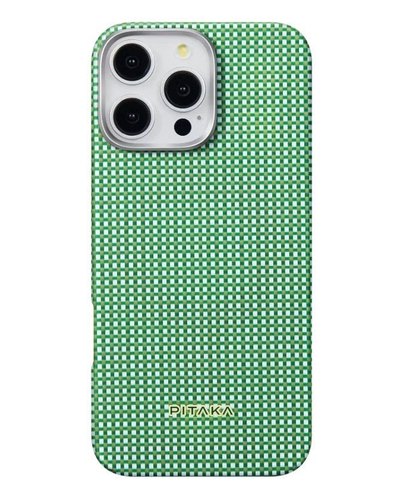 Чохол Pitaka Ultra-Slim Case Classic Forest Green for iPhone 16 Pro (KI1601PFOR)