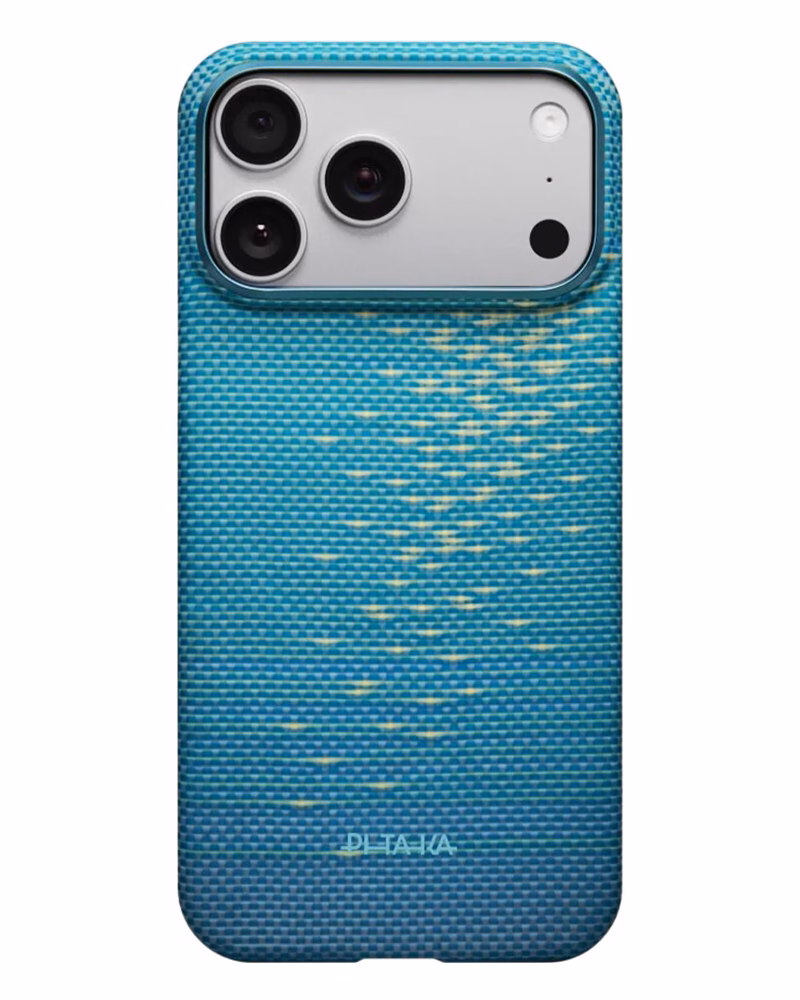 Чехол Pitaka Ultra-Slim Lucid Blue для iPhone 17 Pro