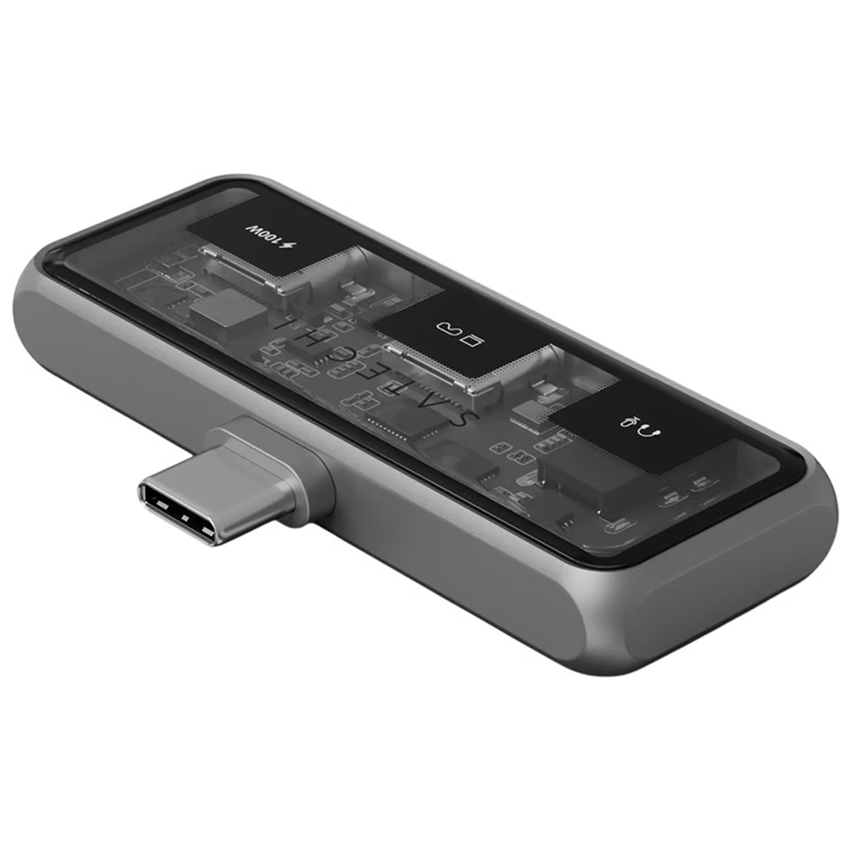 Хаб Satechi Mobile XR с аудиоразъемом Space Gray