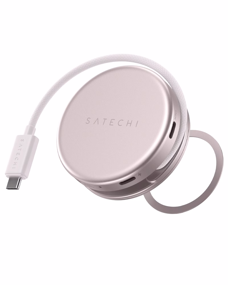Мультипортовий адаптер Satechi OntheGo 5-in-1 USB-C Blush - 1 - 0