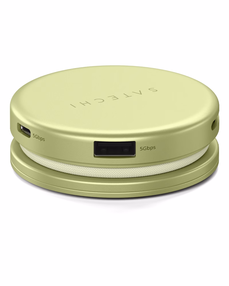 Мультипортовий адаптер Satechi OntheGo 5-in-1 USB-C Citrus - 1 - 7