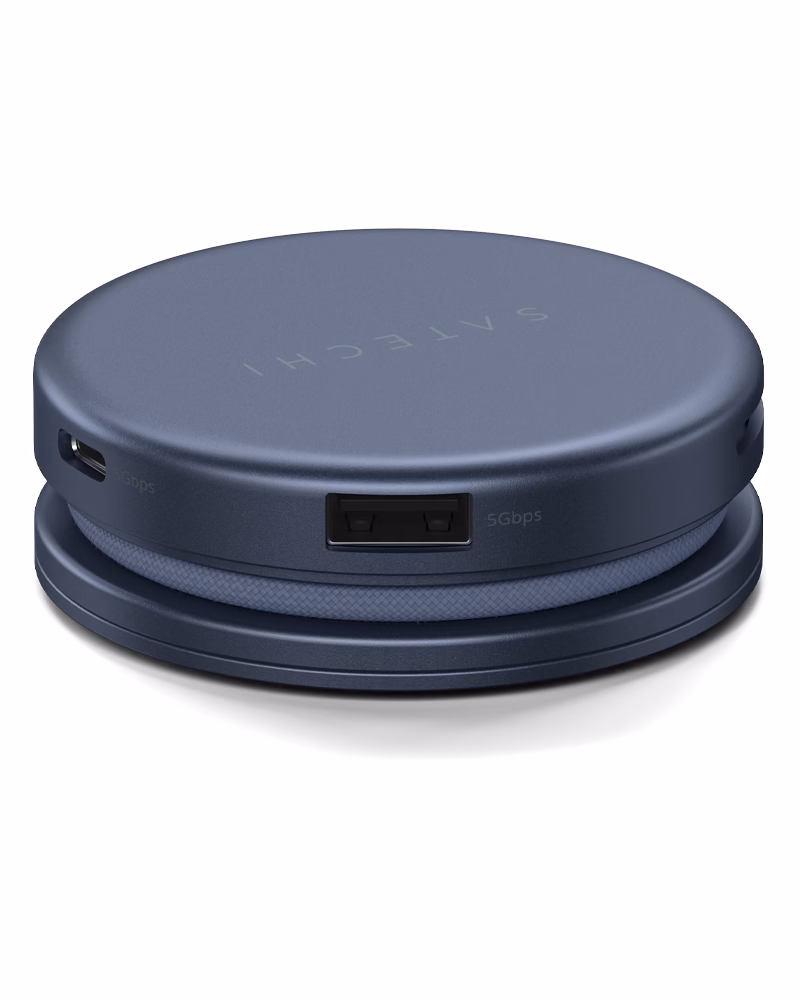 Мультипортовый адаптер Satechi OntheGo 5-in-1 USB-C Indigo - 1 - 6