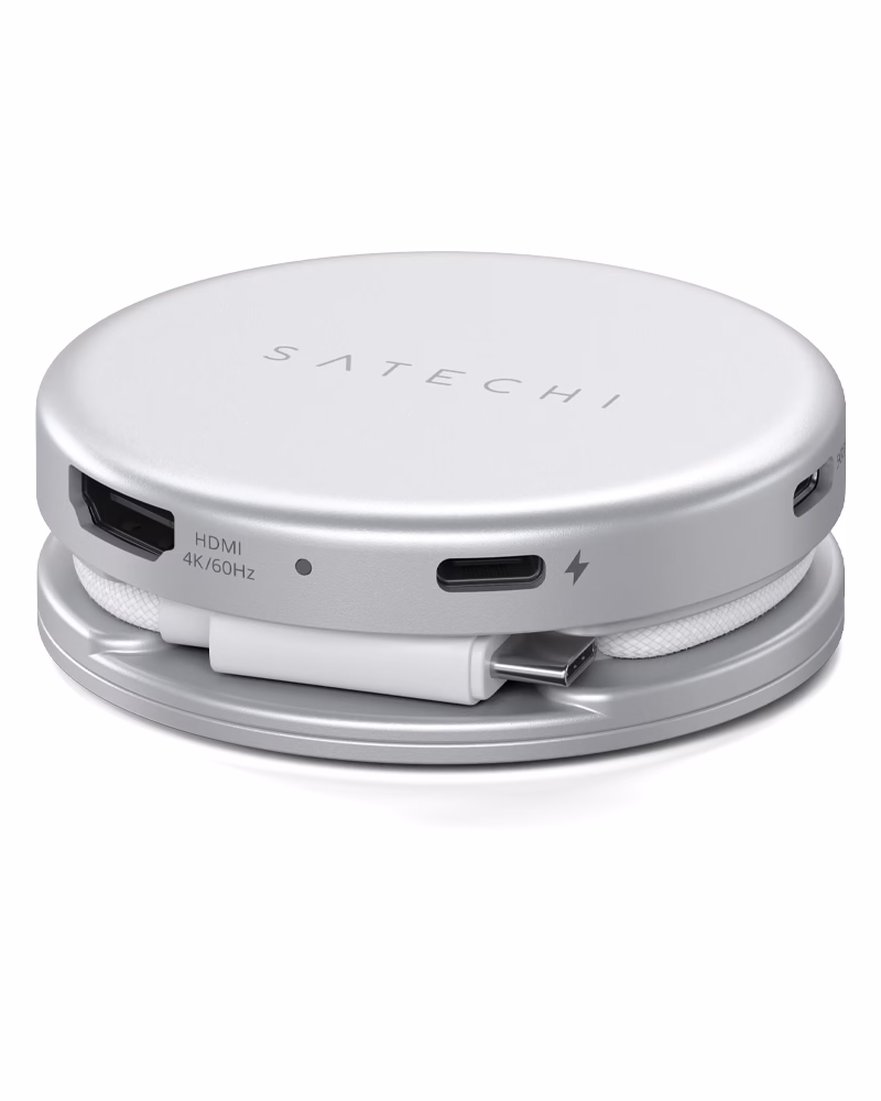Мультипортовый адаптер Satechi OntheGo 5-in-1 USB-C Silver - 1 - 2