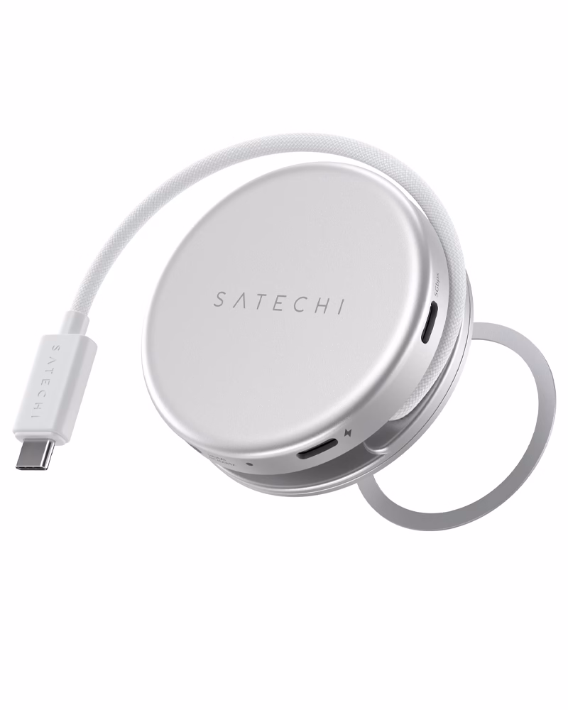 Мультипортовый адаптер Satechi OntheGo 5-in-1 USB-C Silver - 1 - 0