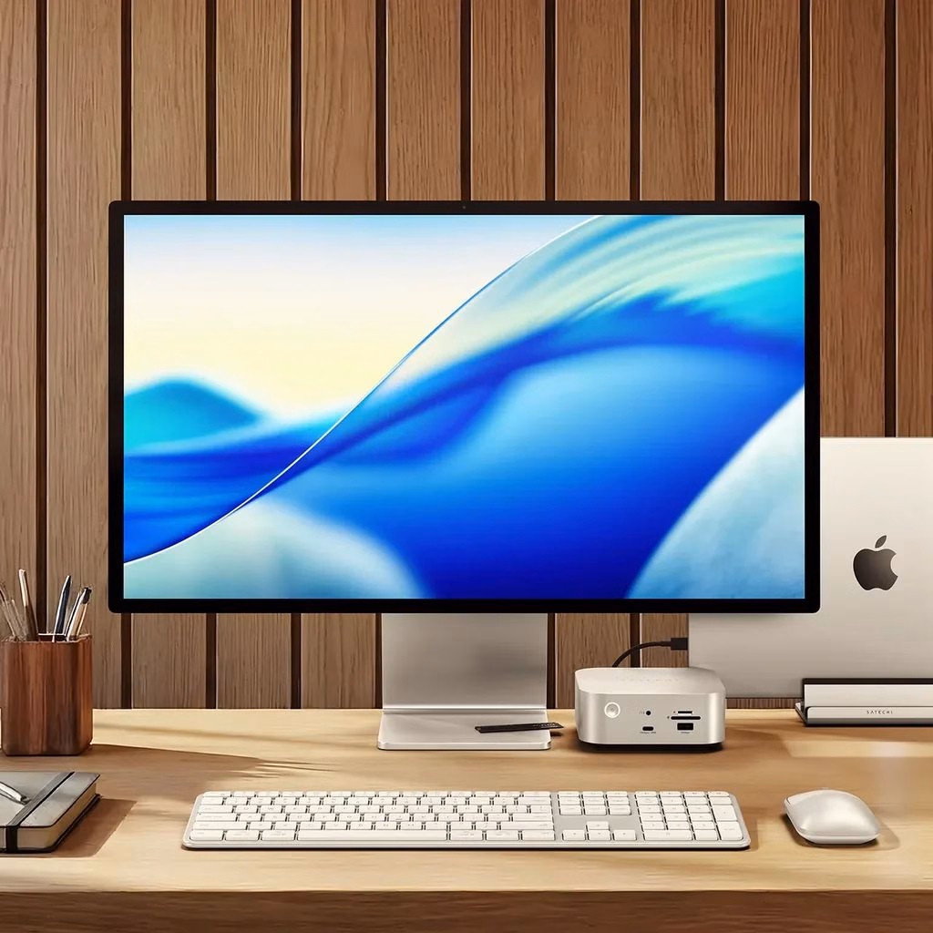 Док-станція Satechi CubeDock на робочого столі