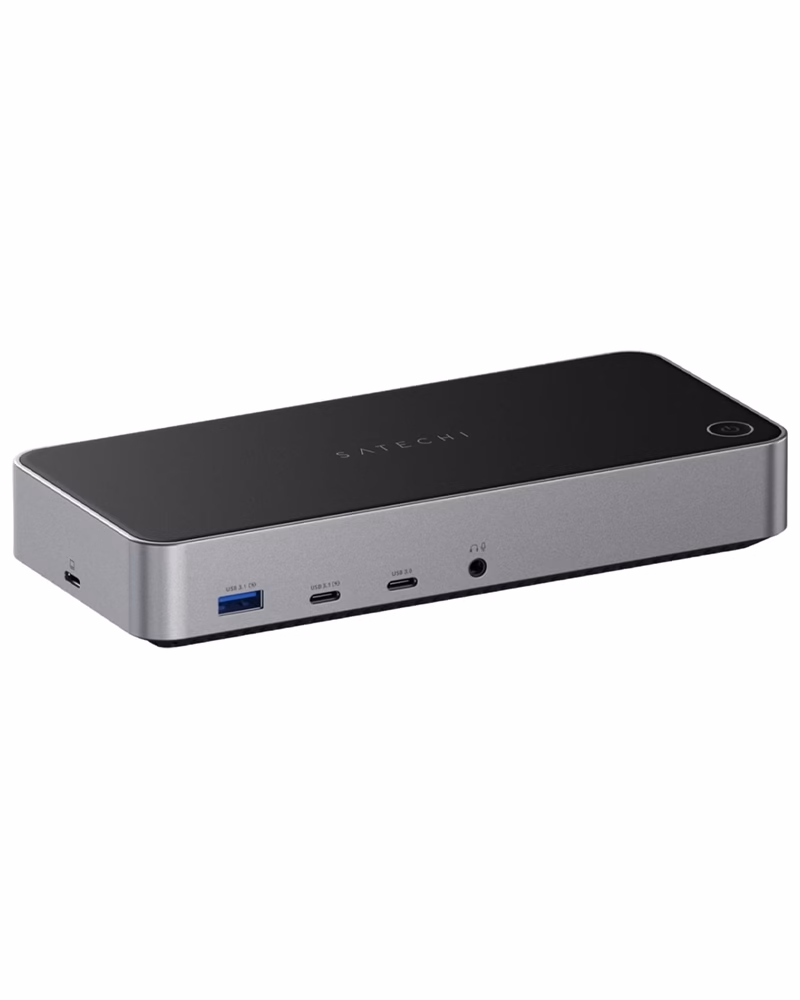 Хаб Satechi Triple 4K Display Space Gray