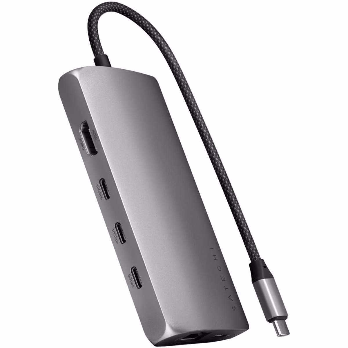 Хаб Адаптер Satechi USB-C Multiport Adapter 8K with Ethernet V3 Space Gray - 1 - 0