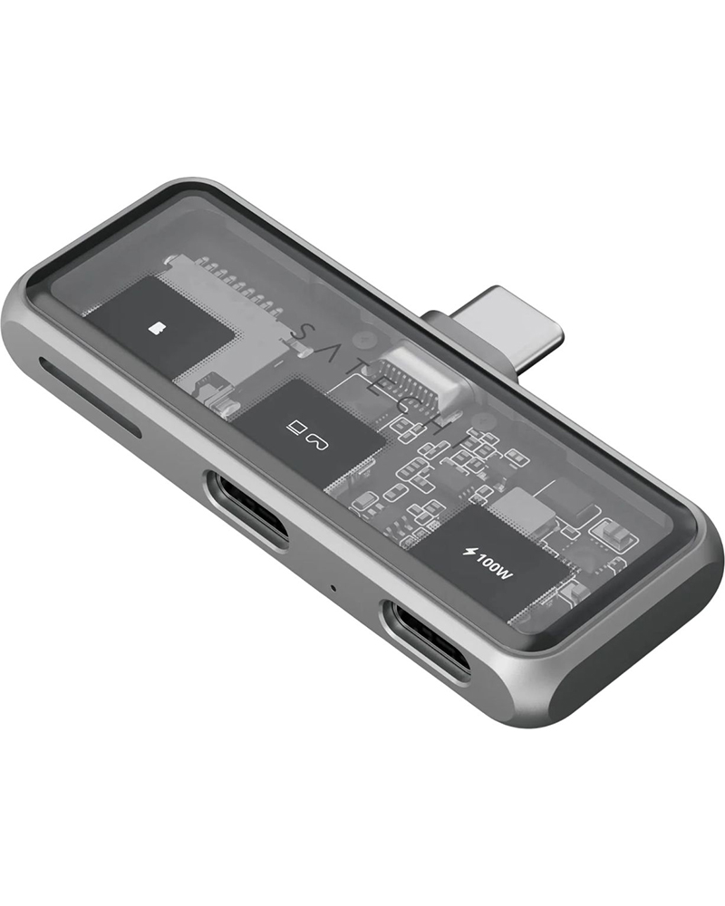 Хаб Satechi Mobile XR Hub with microSD Reader Space Grey (ST-HXRSDM)