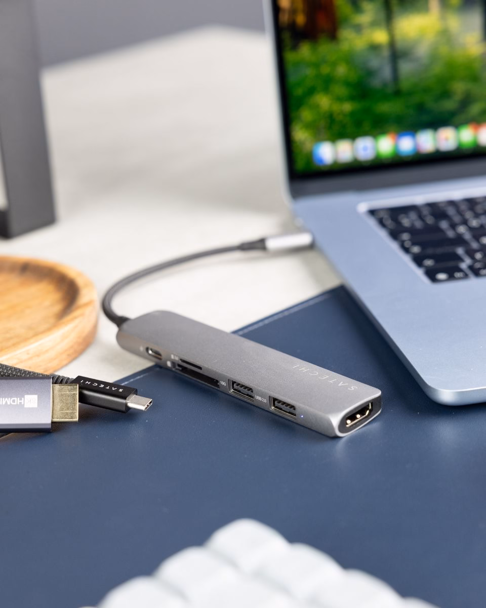 Satechi 7-in-1 USB-C Slim Multiport Adapter