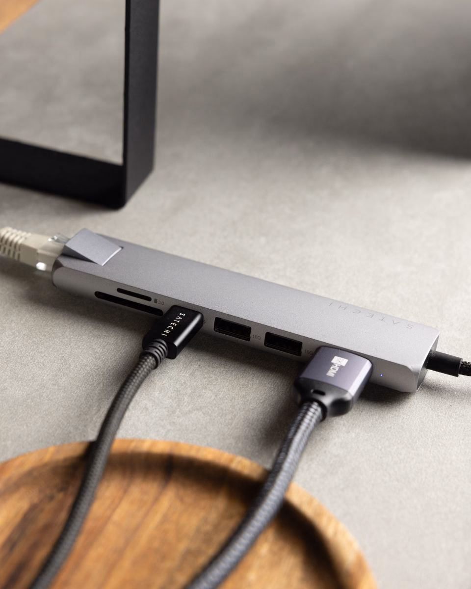 Satechi 7-in-1 USB-C Slim Multiport Adapter