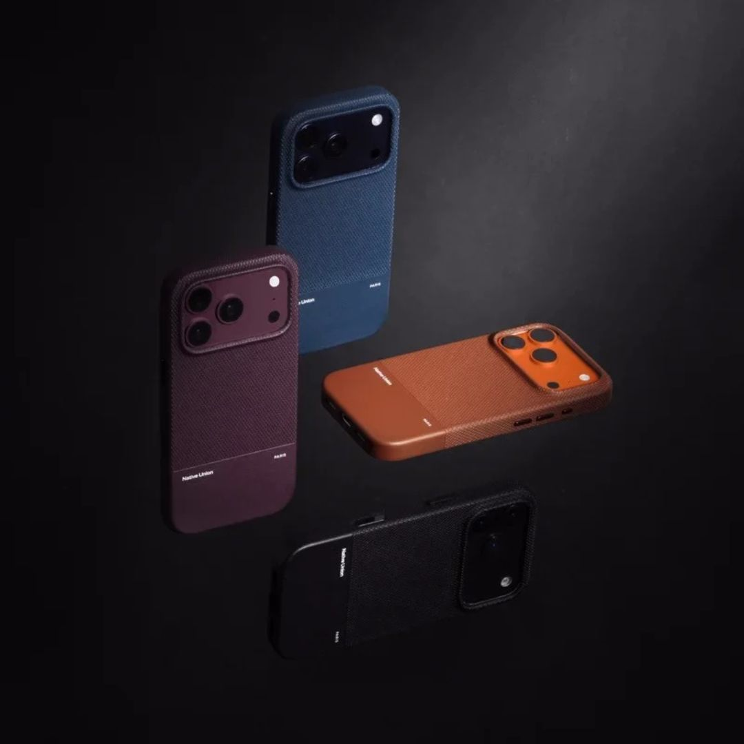 Чехлы Native Union (Re)Classic для iPhone 18 Pro в цветах Burgundy, Navy, Tan и Black