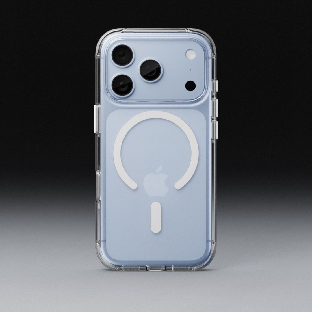 Чохол Native Union (Re)Clear із вбудованим магнітним кільцем MagSafe