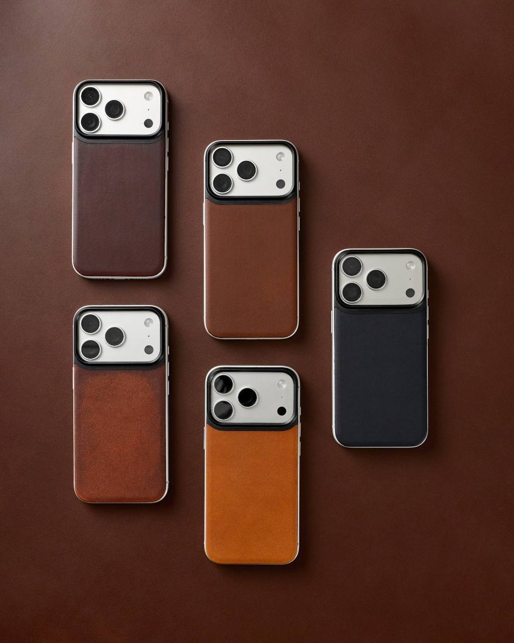 Шкіряна накладка Nomad Magnetic Leather Back для iPhone 18 Pro