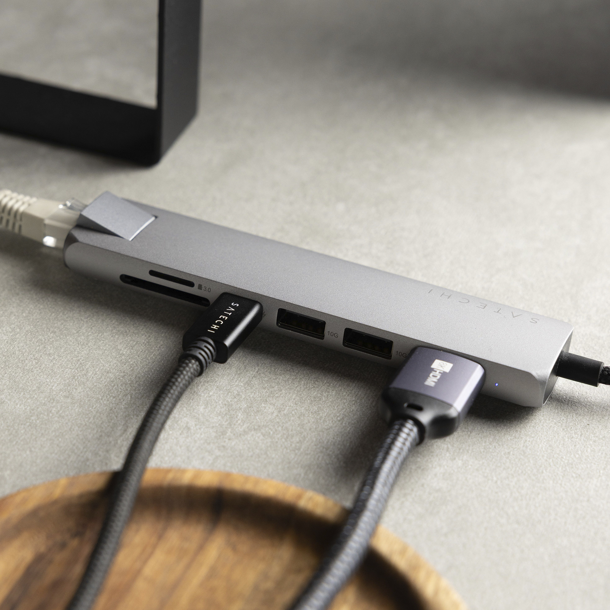 Satechi 7-in-1 подключение