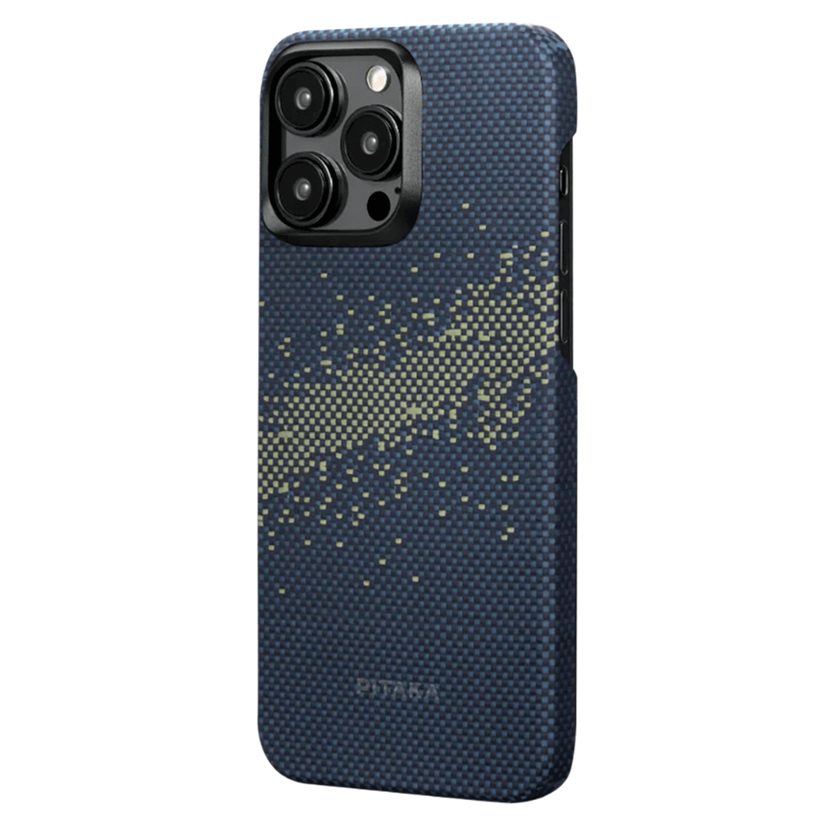 Набор чехол и автодержатель Pitaka MagEZ Case 4 StarPeak Milky Way Galaxy для iPhone 15 Pro Max (KI1502PMYG) и Car Mount Lite Car Vent Black (CM003)