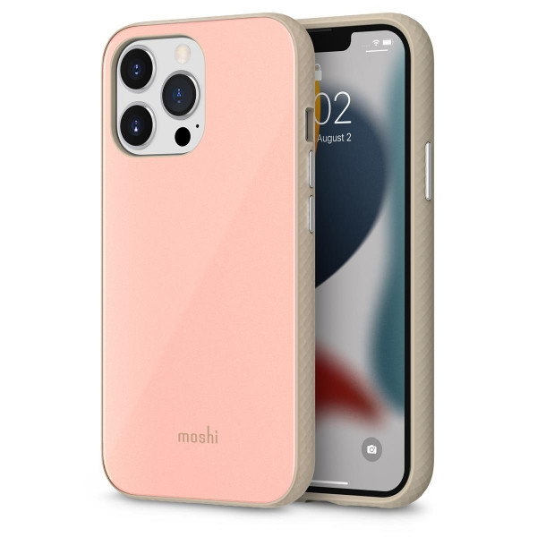 Чохол-накладка Moshi iGlaze Slim Hardshell Case Dahlia Pink для iPhone 13 Pro