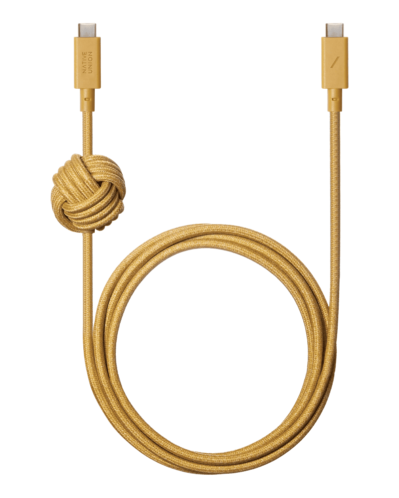 Кабель USB-C to USB-C Native Union Anchor Cable Pro 240W Kraft (3 m) ACABLE-C-KFT-NP