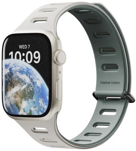 Ремешок для часов Native Union Active Magnetic Band Slate Green for Apple Watch 49/45/44mm (ACTBAND-AW-L-GRNS)