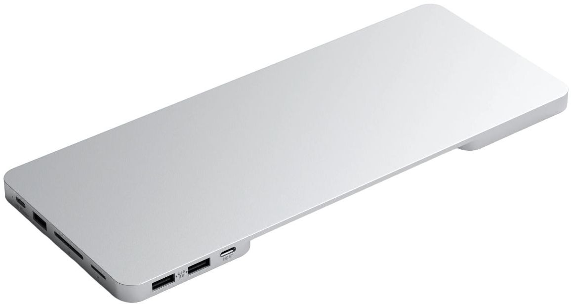 Хаб Satechi Aluminum USB-C Slim Dock Silver for iMac 24"