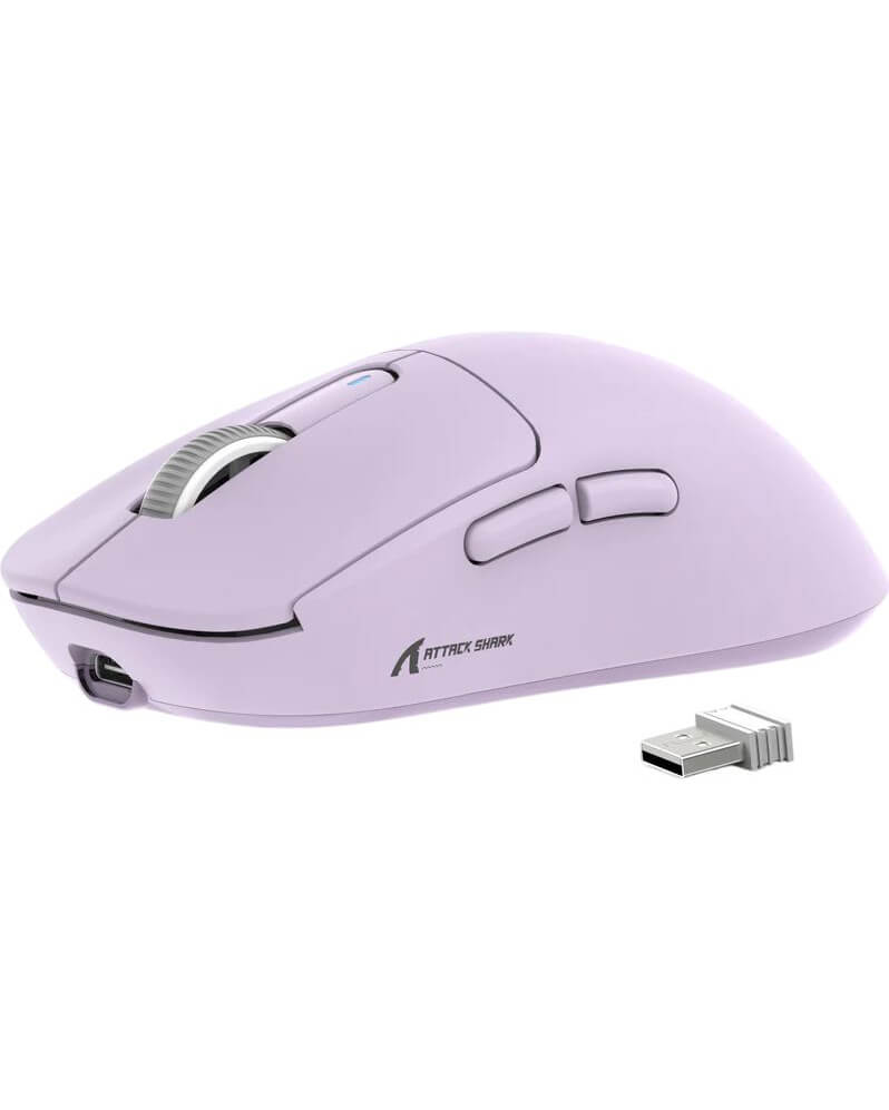 Игровая мышь Attack Shark X3 Gaming Mouse Purple (AS-X3-PL)