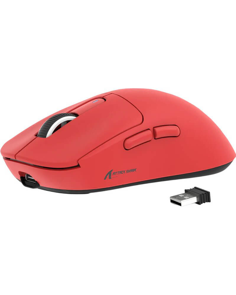 Игровая мышь Attack Shark X3 Gaming Mouse Red (AS-X3-RD)
