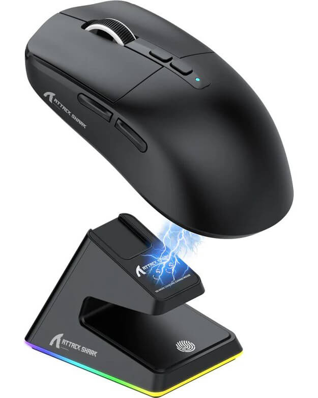 Игровая мышь Attack Shark X6 Gaming Mouse Black (AS-X6-BK)