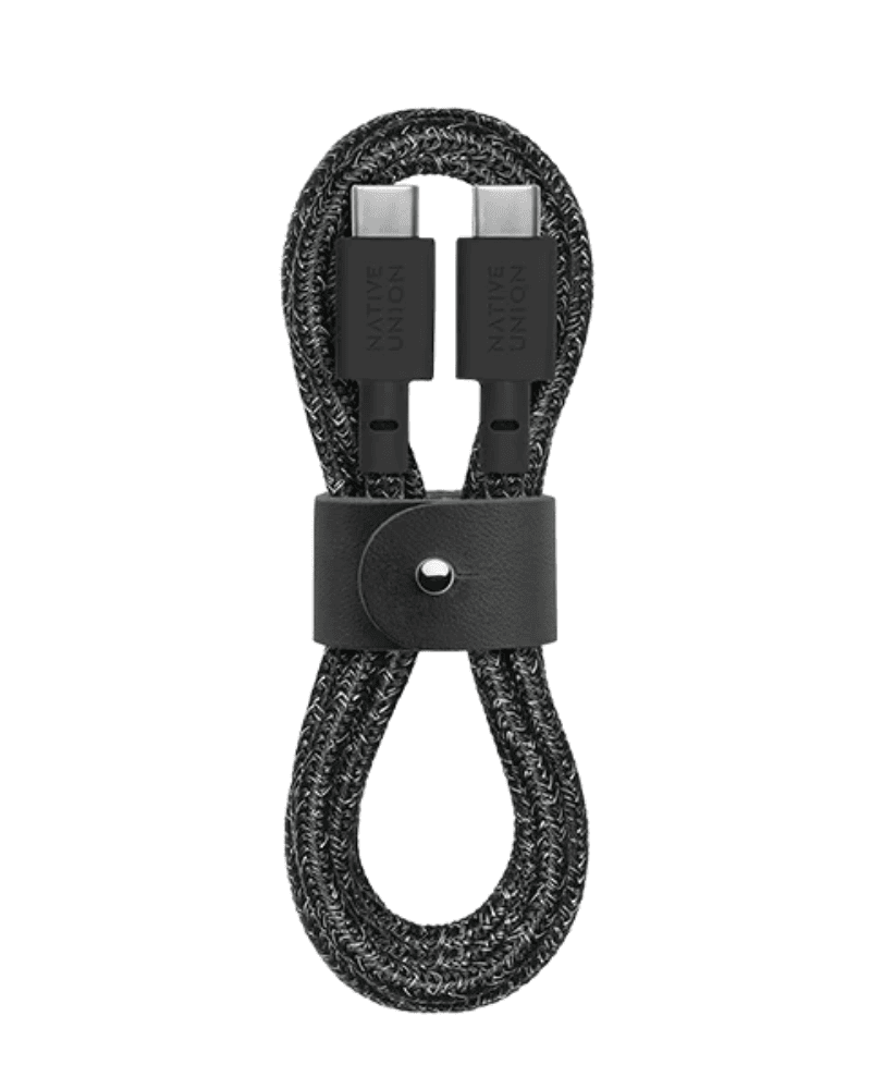 Кабель USB-C to USB-C Native Union Belt Cable Cosmos Black (1.2 m) BELT-C-CS-BLK-2-NP