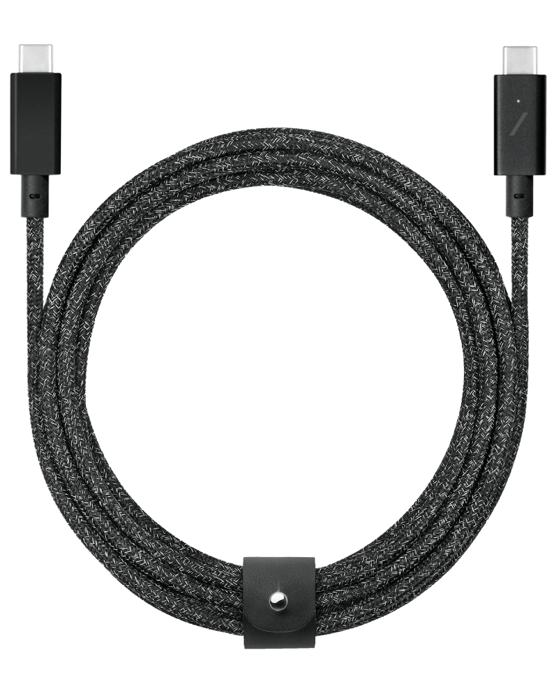 Кабель USB-C to USB-C Native Union Belt Cable Pro 240W Cosmos Black (2.4 m) BELT-PRO2-COS-NP