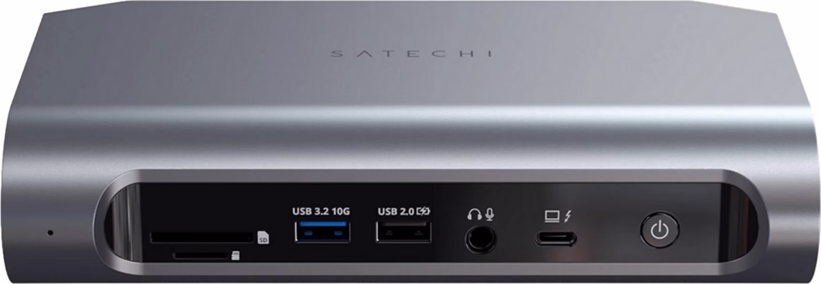 Хаб Satechi Thunderbolt 4 Multimedia Pro Space Gray