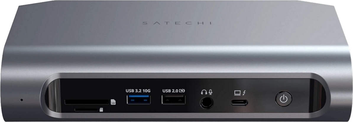 Хаб Satechi Thunderbolt 4 Multimedia Pro Space Gray