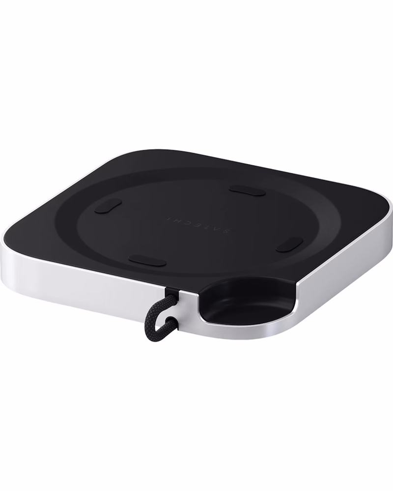 Подставка-хаб Satechi для Mac Mini M4 с SSD Silver (ST-GNMMES)