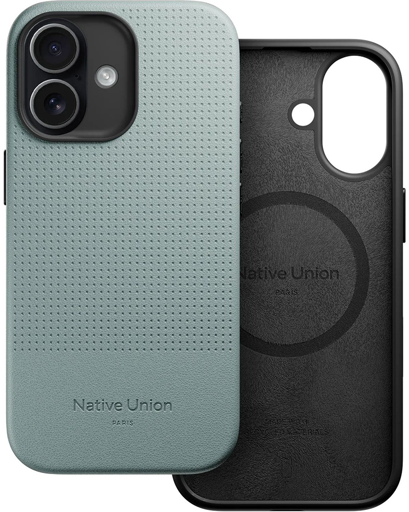 Чехол Native Union Active для iPhone 17 Slate Green