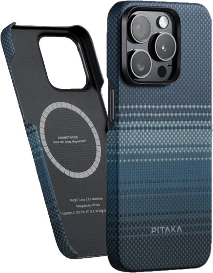 Чохол Pitaka MagEZ Case 5 Moonrise для iPhone 15 Pro (KI1501MO) - 3 - 1