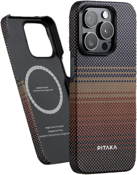 Чехол Pitaka MagEZ Case 5 Sunset для iPhone 15 Pro (KI1501SU)