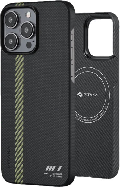 Чехол Pitaka MagEZ Case 5 Break The Line for iPhone 15 Pro (KI1501BTL)