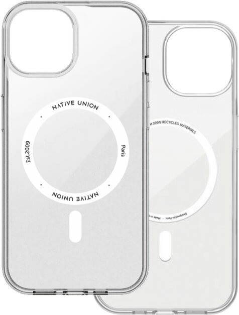 Чехол-накладка Native Union (RE) Clic Case Clear для iPhone 15