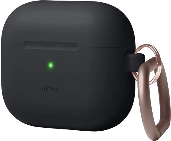 Чехол Elago Hang Silicone Case Black для Airpods 3rd Gen