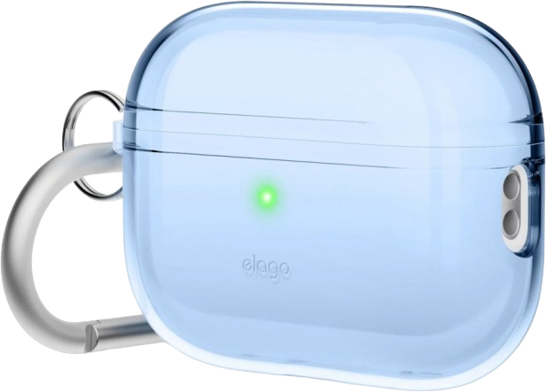 Чехол Elago Clear Hang Case Aqua Blue для Airpods Pro 2nd Gen
