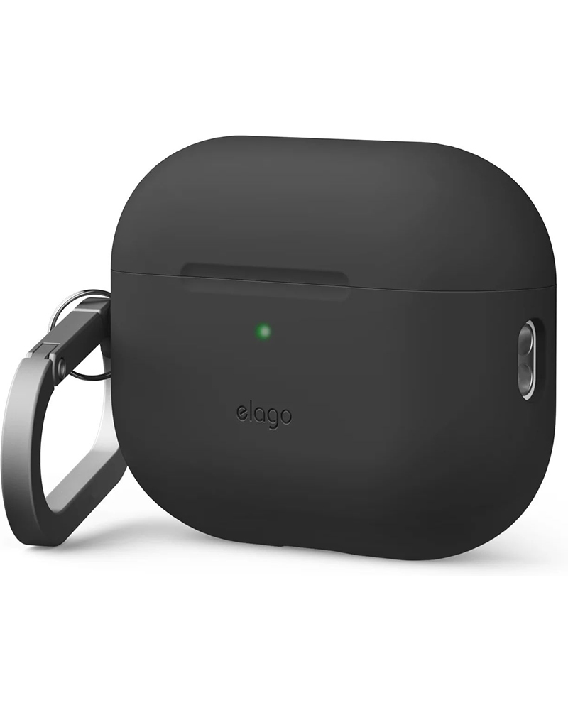 Чехол Elago Silicone Hang для AirPods Pro 3 Black