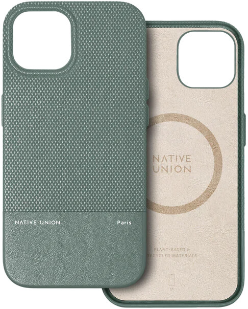 Чехол-накладка Native Union (RE) Classic Case Slate Green для iPhone 15