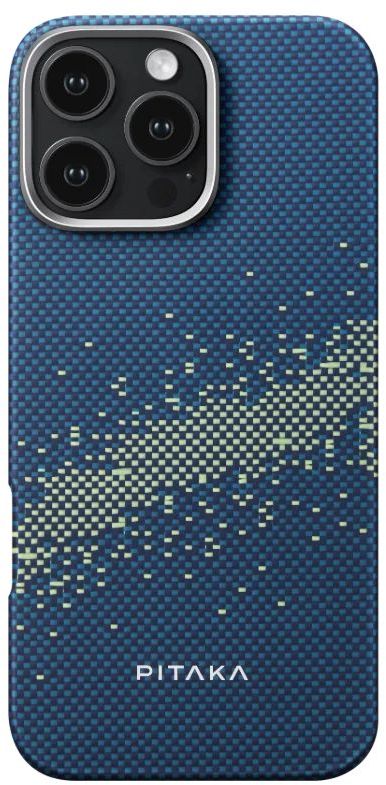 Чохол Pitaka Tactile Woven Case StarPeak Milky Way Galaxy for iPhone 16 Pro (KI1601PMYG)