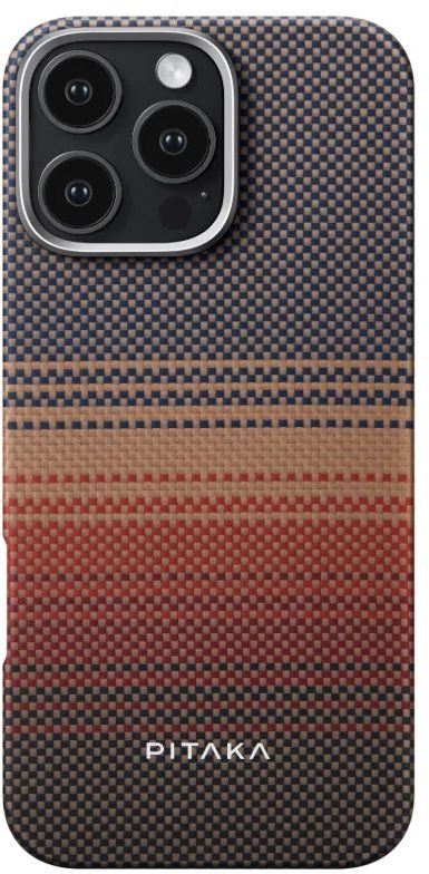 Чохол Pitaka Tactile Woven Sunset для iPhone 16 Pro Max - 3 - 1